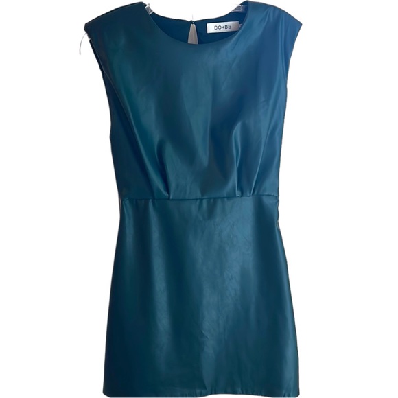 Do+Be Vegan Leather Dress - Size S - Picture 1 of 7